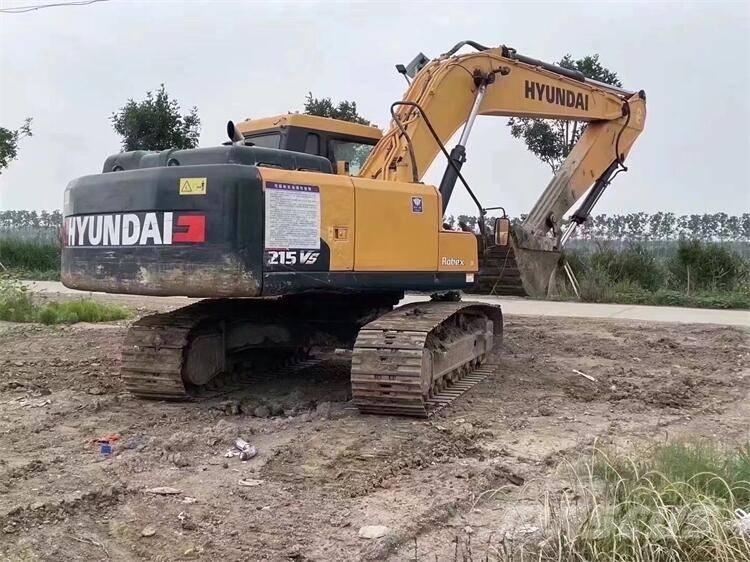Hyundai R215VS Pásové rýpadlá