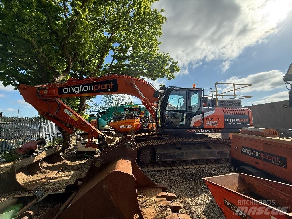 Hitachi ZX 300 LC-7 Pásové rýpadlá