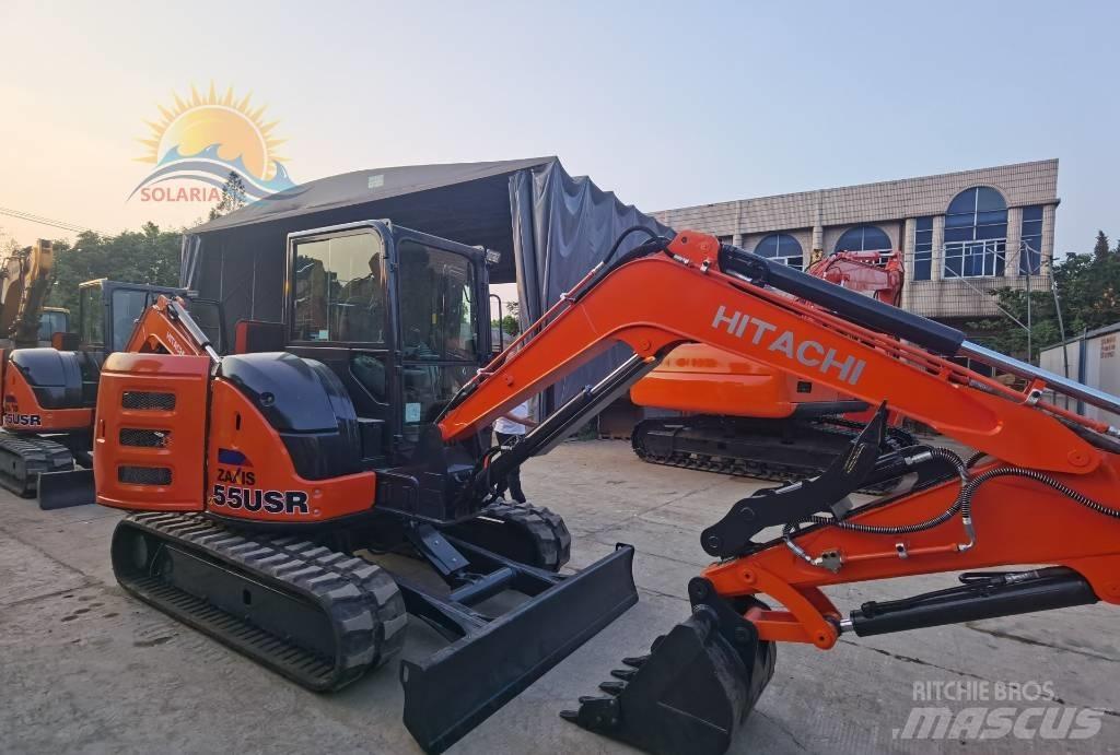 Hitachi zx55USR Mini rýpadlá < 7t