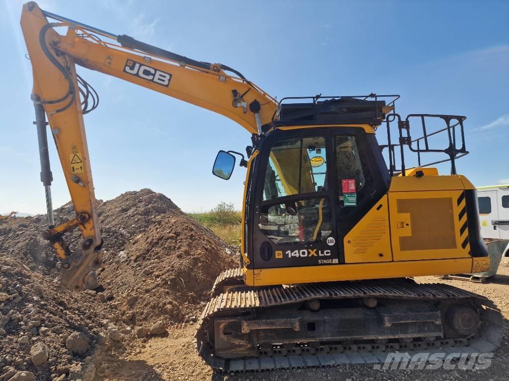 JCB 140 X Pásové rýpadlá