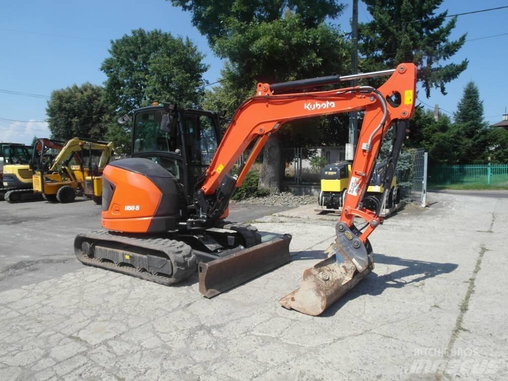 Kubota U50-5 Mini rýpadlá < 7t