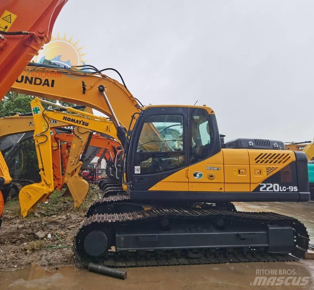 Hyundai R220LC-9S Kolesové rýpadlá