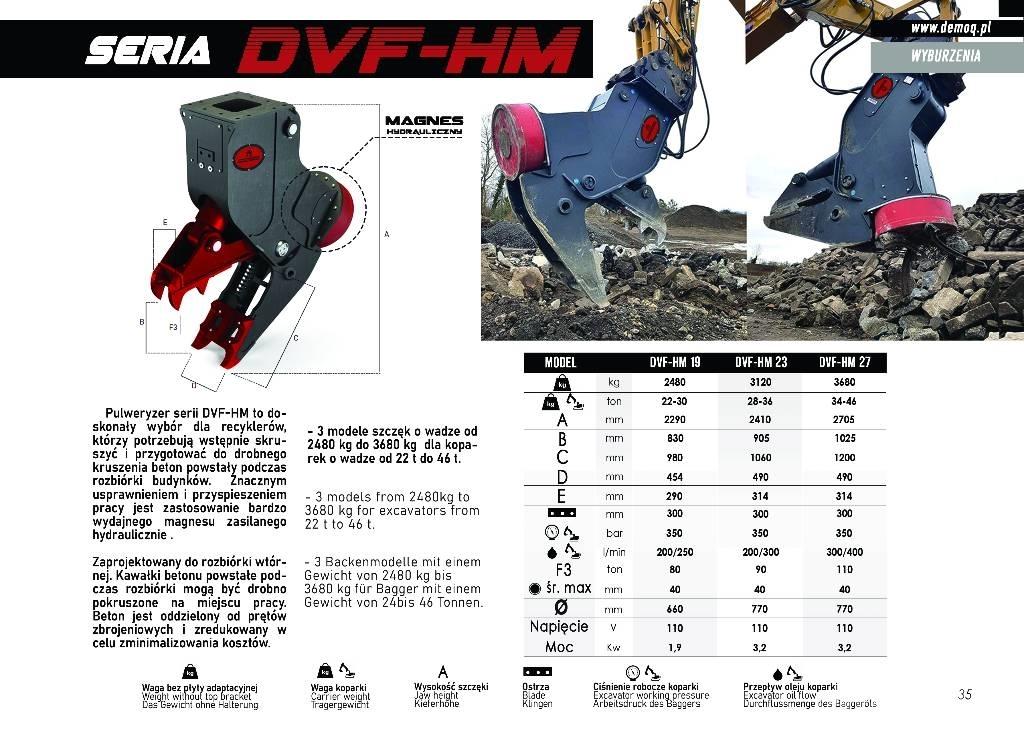  DEMOQ DFV23-HM Drviče