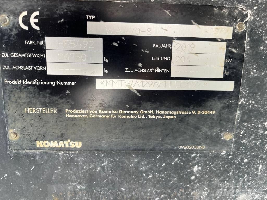 Komatsu WA 470-8 Kolesové nakladače
