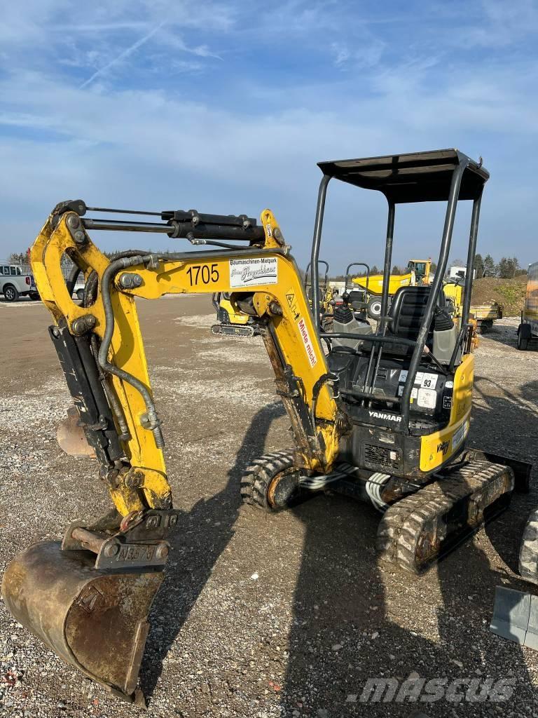 Yanmar Vio 17 Mini rýpadlá < 7t