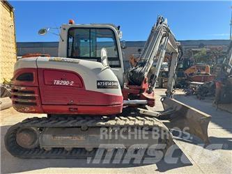Takeuchi TB290 Midi rýpadlá 7 t - 12 t