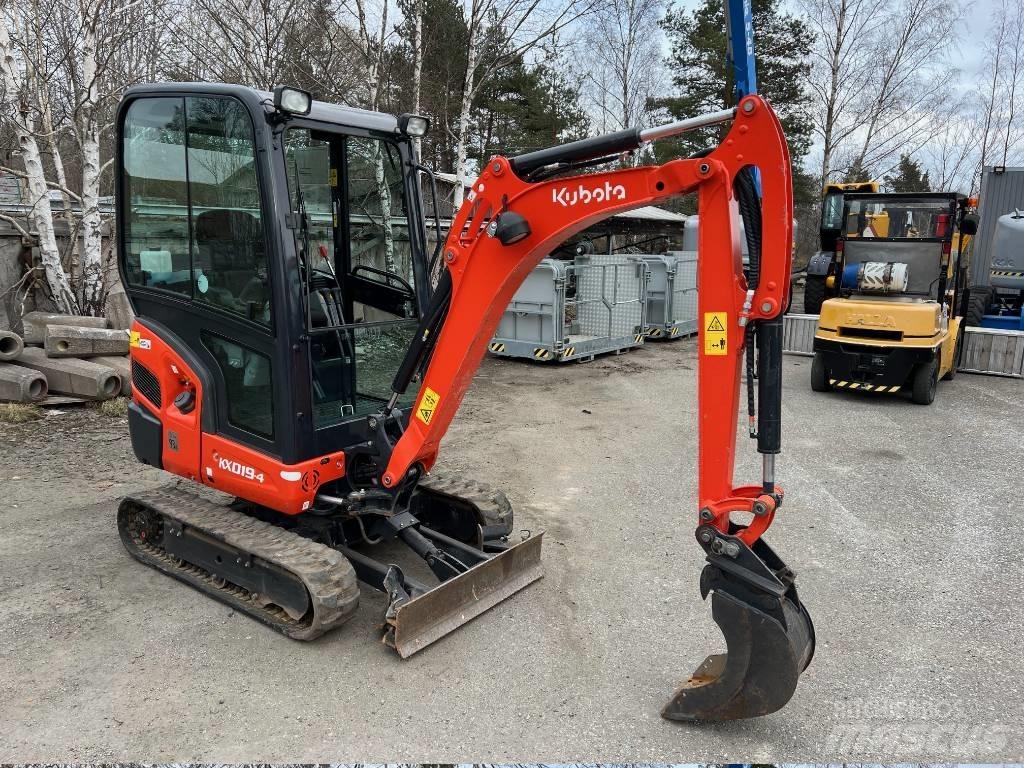 Kubota KX -019-4 Mini rýpadlá < 7t