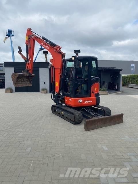 Kubota U 36-4 Mini rýpadlá < 7t