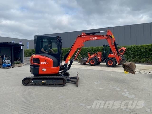 Kubota U 36-4 Mini rýpadlá < 7t