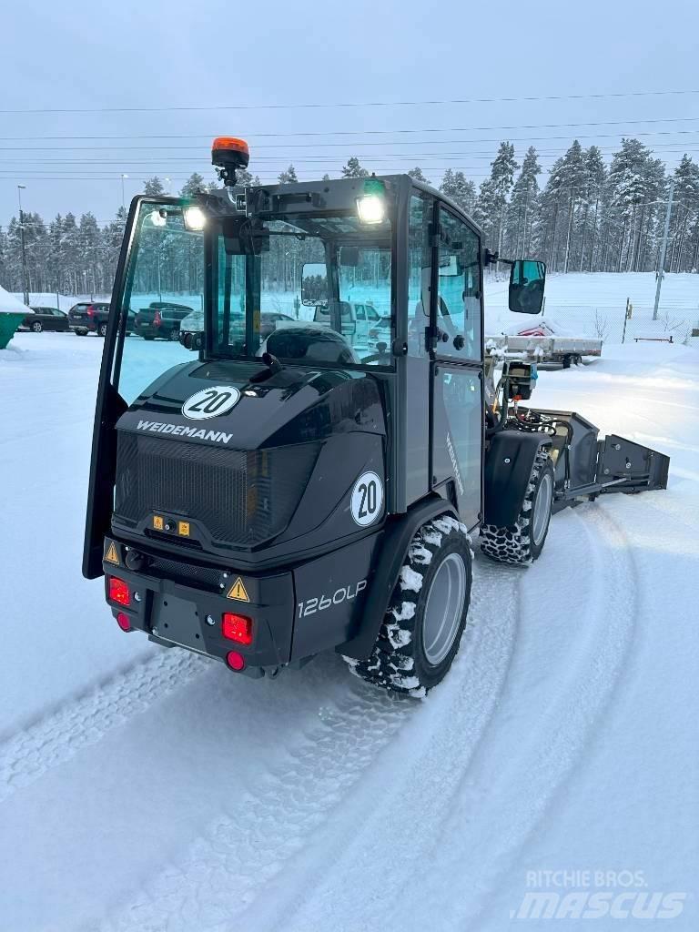 Weidemann 1260LP Šmykom riadené nakladače