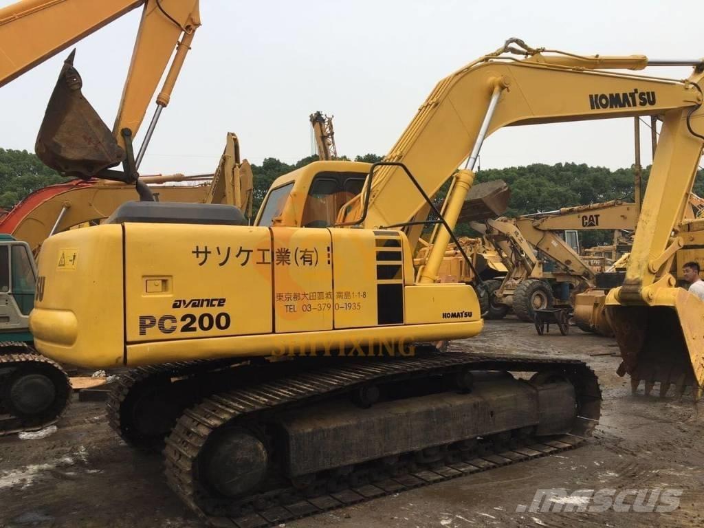 Komatsu PC 200-6 Pásové rýpadlá