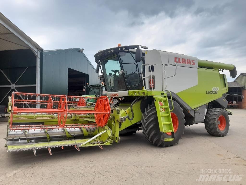 CLAAS Lexion 630 Kombinované zberacie stroje