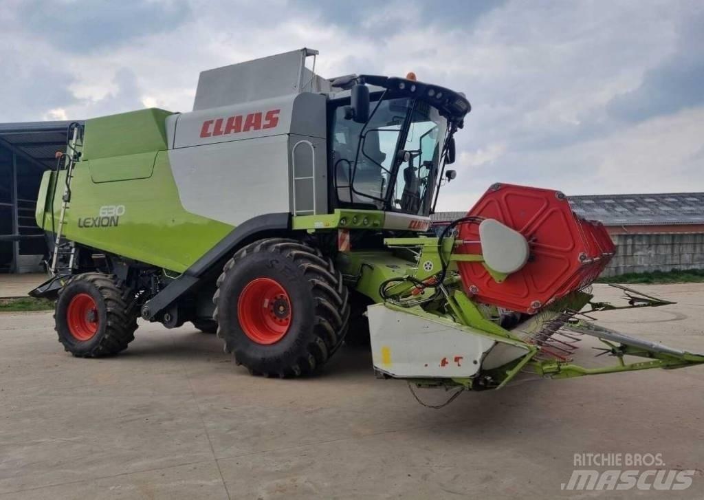CLAAS Lexion 630 Kombinované zberacie stroje