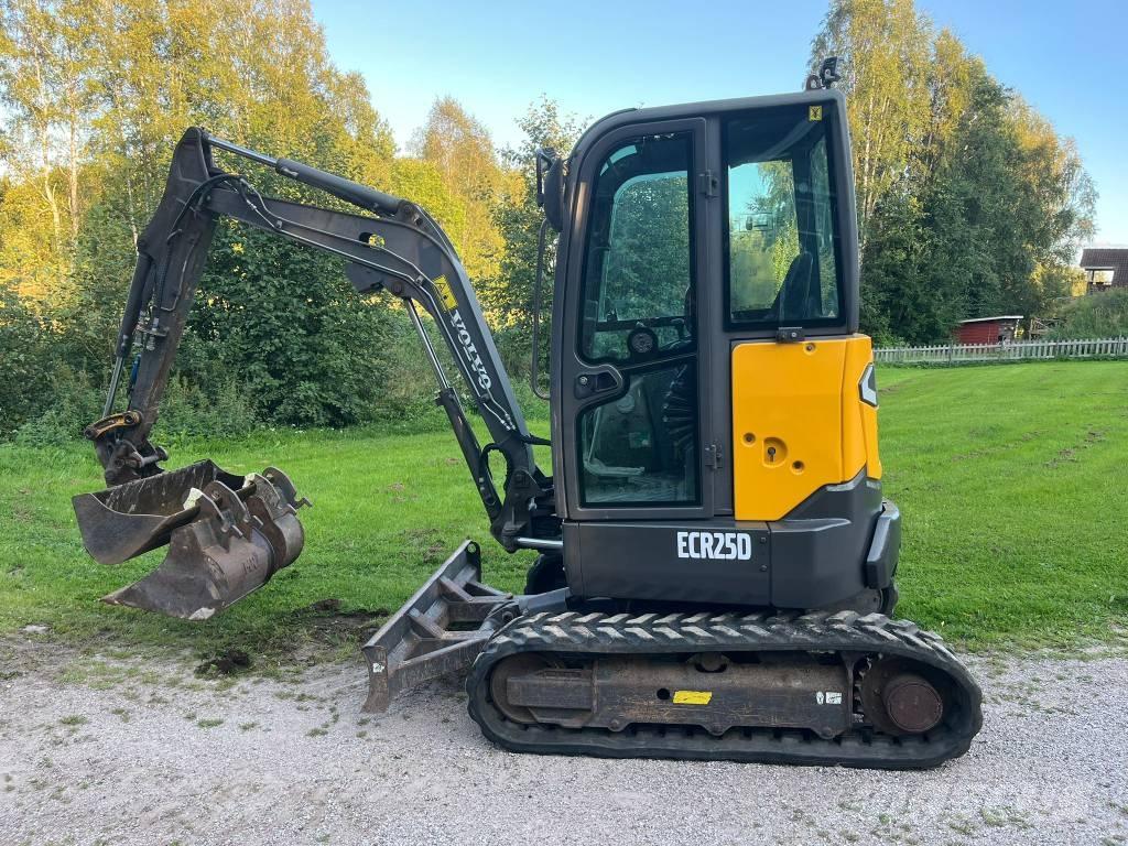 Volvo ECR 25 D Mini rýpadlá < 7t