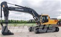 Hyundai 340 Pásové rýpadlá