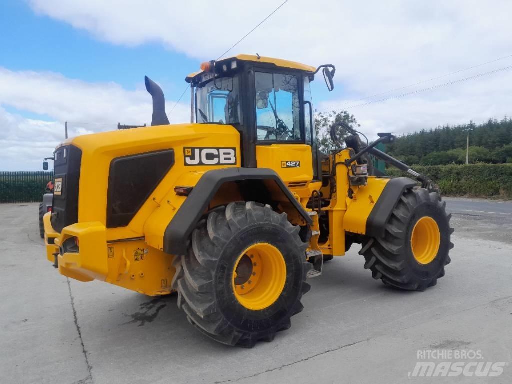 JCB 427 Teleskopické nakladače pre poľnohospodárstvo