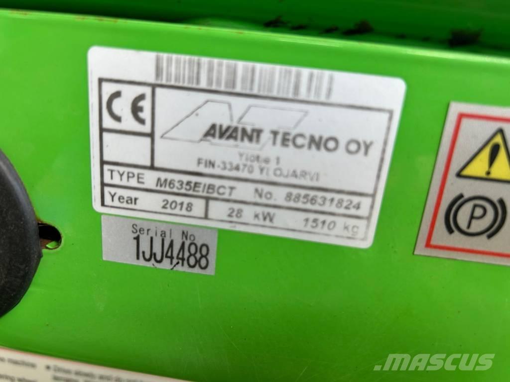 Avant 635 Viacúčelové nakladače