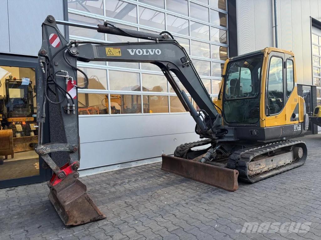 Volvo EC55B Mini rýpadlá < 7t