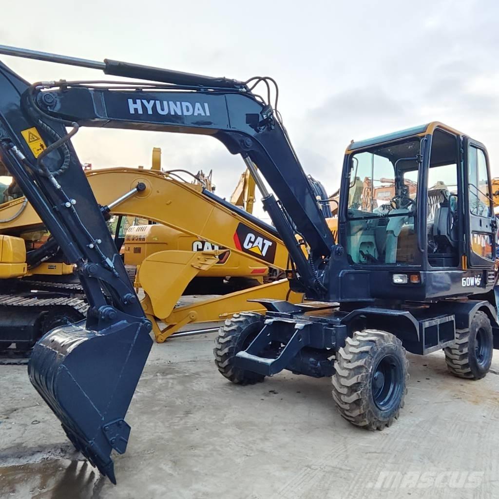 Hyundai Robex 60-7 Kolesové rýpadlá
