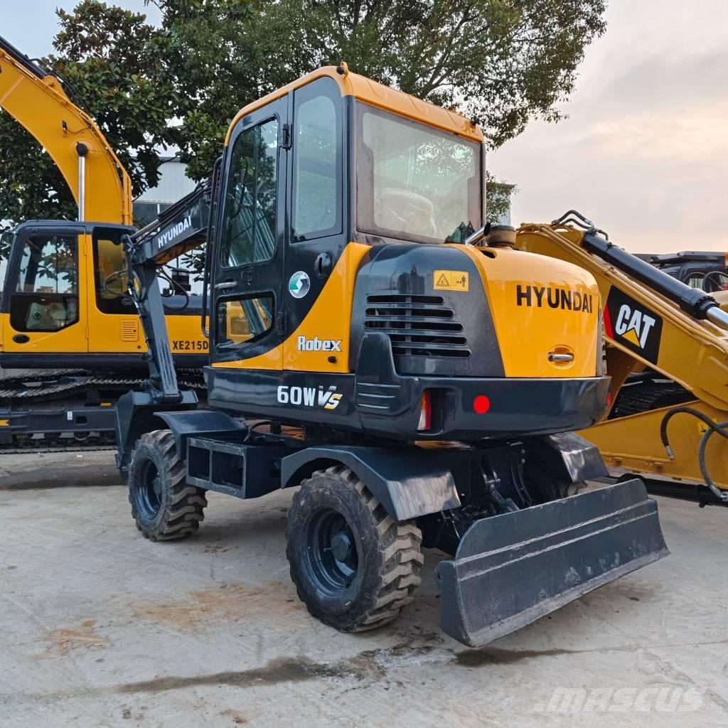 Hyundai Robex 60-7 Kolesové rýpadlá