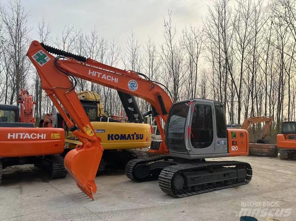 Hitachi EX120 Pásové rýpadlá
