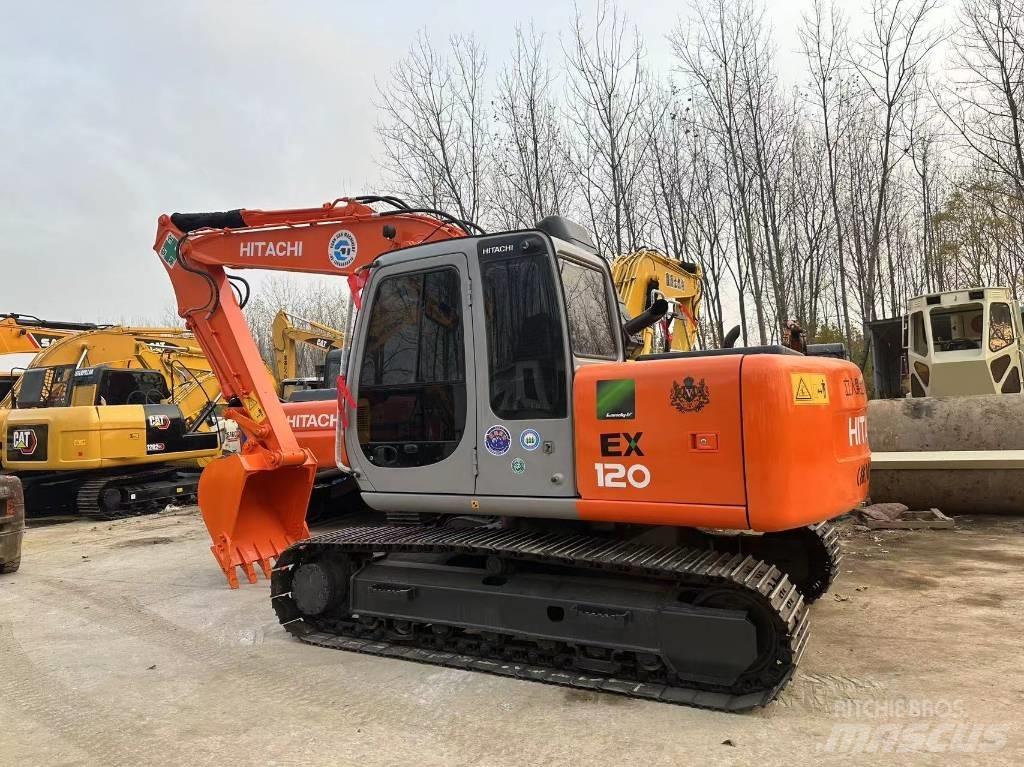 Hitachi EX120 Pásové rýpadlá