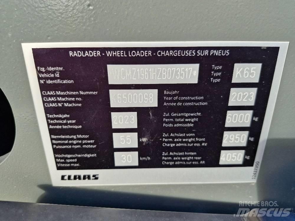 CLAAS Torion 535 Teleskopické nakladače pre poľnohospodárstvo