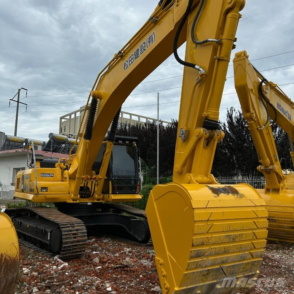 Komatsu 350-8 Pásové rýpadlá