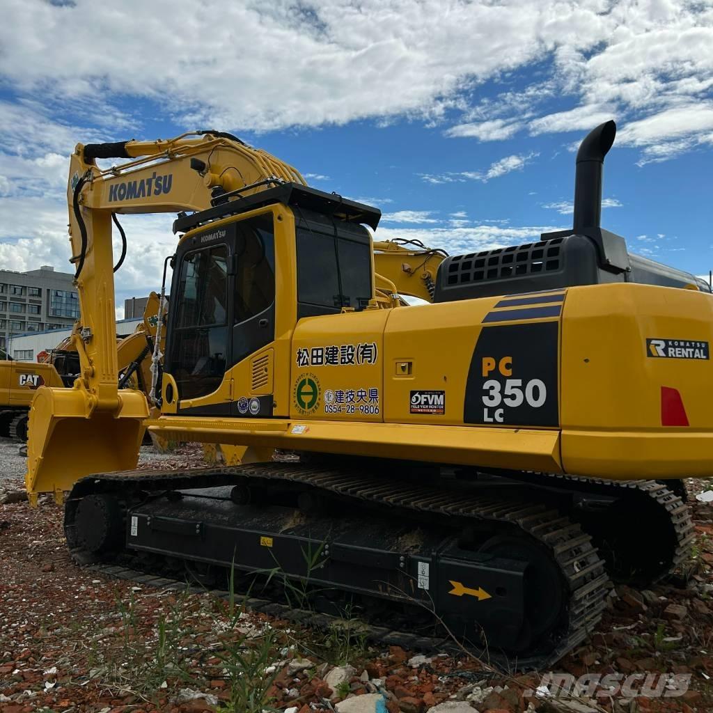 Komatsu 350-8 Pásové rýpadlá