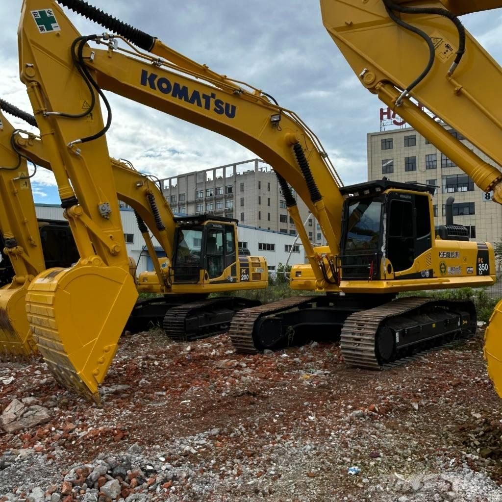 Komatsu 350-8 Pásové rýpadlá
