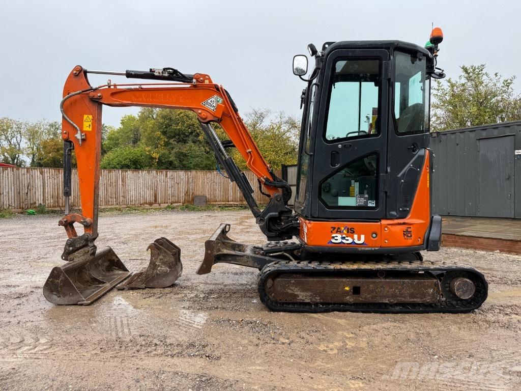 Hitachi ZX 33 U-6 Mini rýpadlá < 7t
