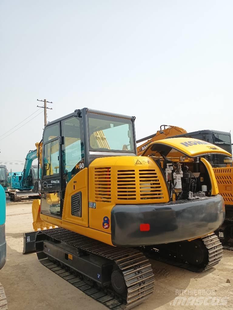 Komatsu PC 60 Mini rýpadlá < 7t