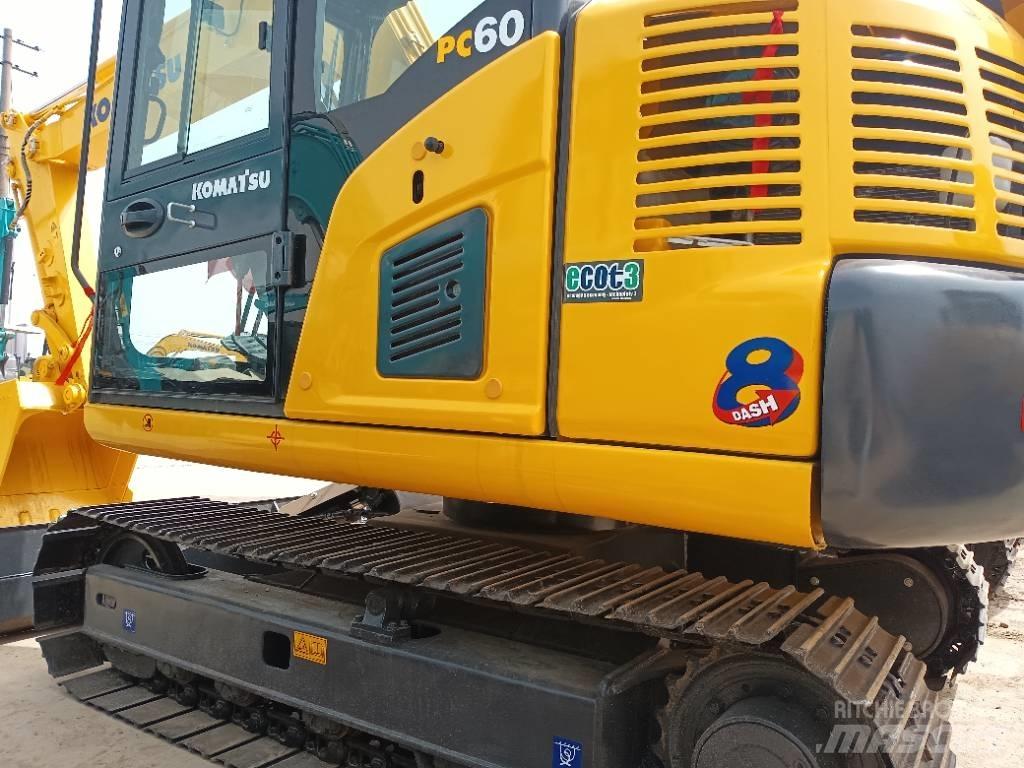 Komatsu PC 60 Mini rýpadlá < 7t