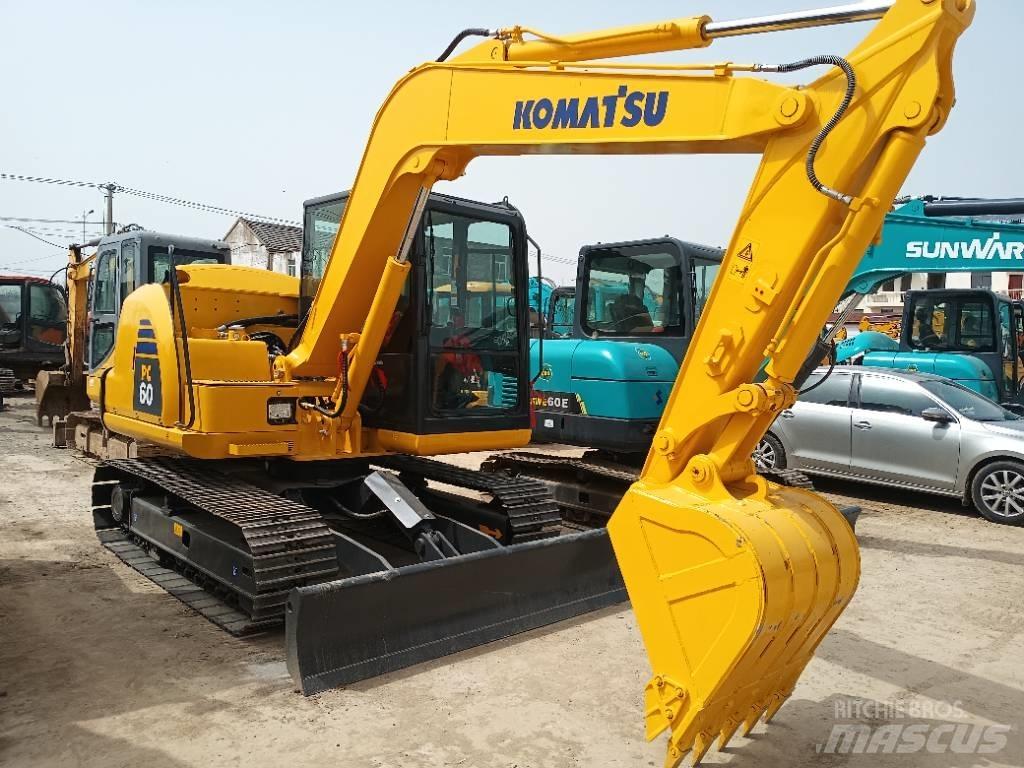 Komatsu PC 60 Mini rýpadlá < 7t