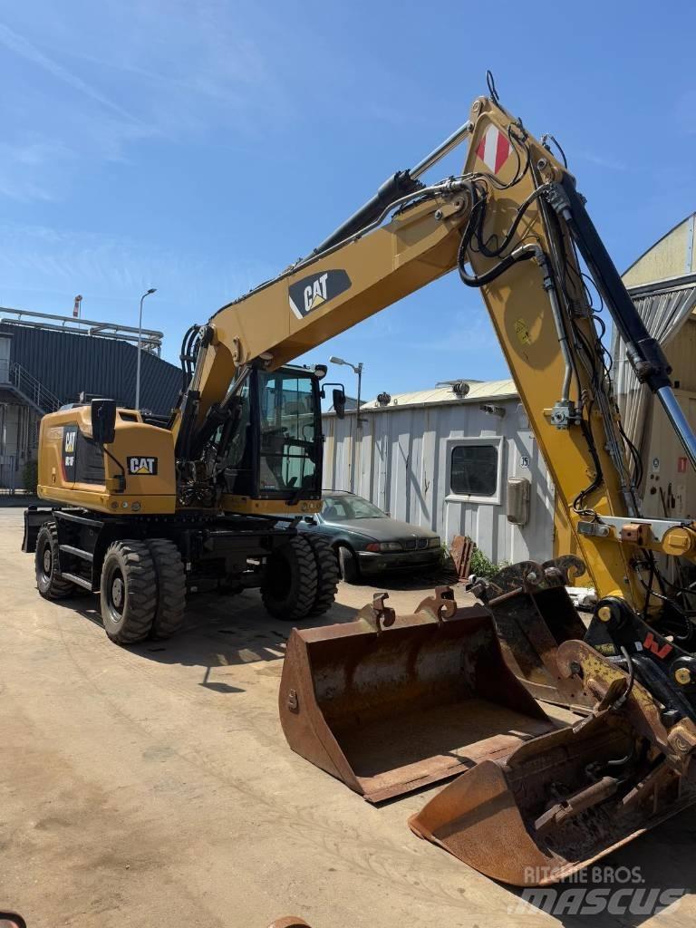CAT M 318 F Kolesové rýpadlá