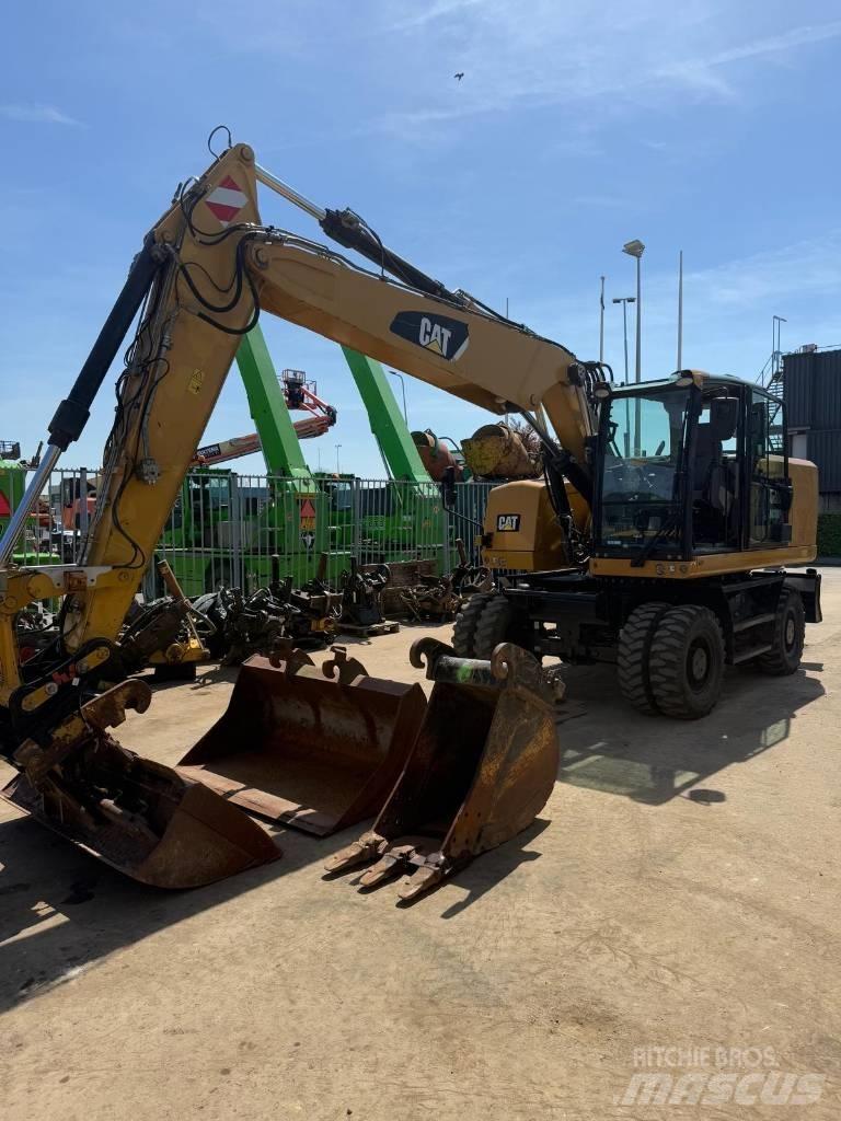 CAT M 318 F Kolesové rýpadlá