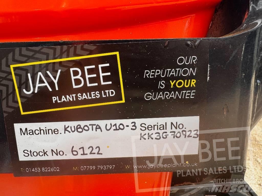 Kubota U 10-3 Mini rýpadlá < 7t