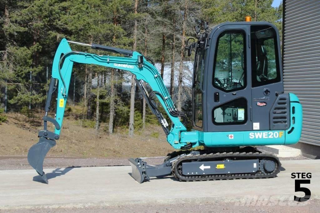 Sunward SWE 20 F Mini rýpadlá < 7t