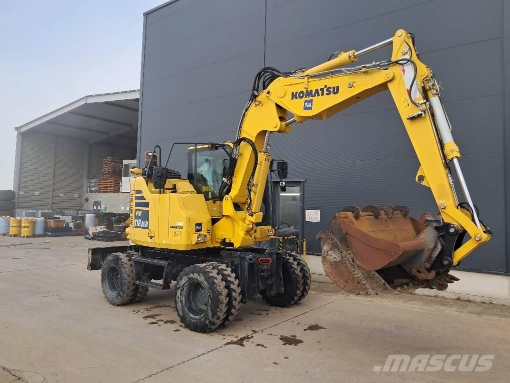 Komatsu PW118MR-11 Kolesové rýpadlá
