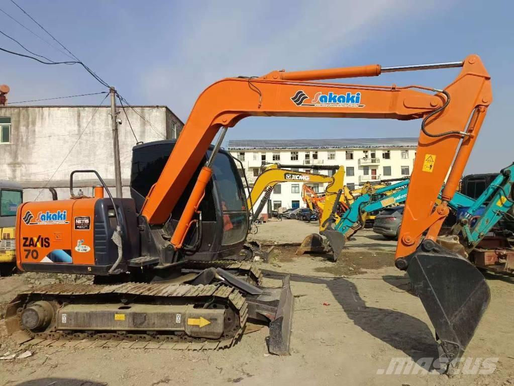 Hitachi ZX 70 Midi rýpadlá 7 t - 12 t