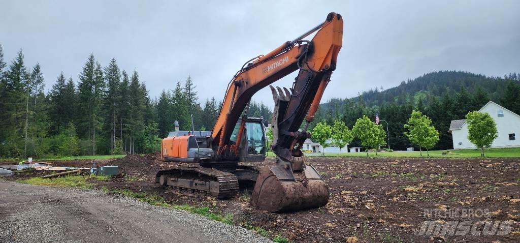 Hitachi 350LC Pásové rýpadlá