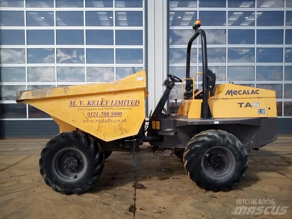 Mecalac TA6 dömper Kĺbové nákladné autá