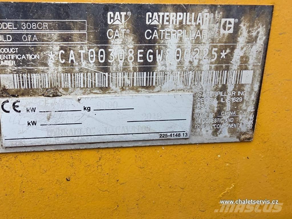 CAT 308 CR Midi rýpadlá 7 t - 12 t