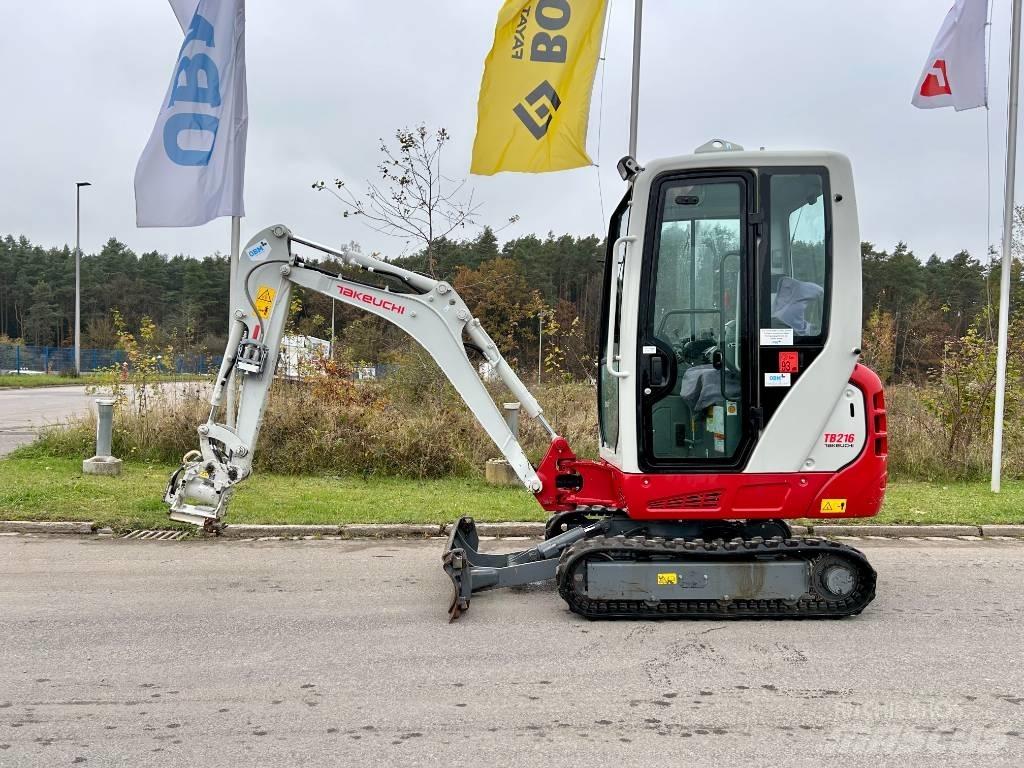 Takeuchi TB 216A V4 Mini rýpadlá < 7t