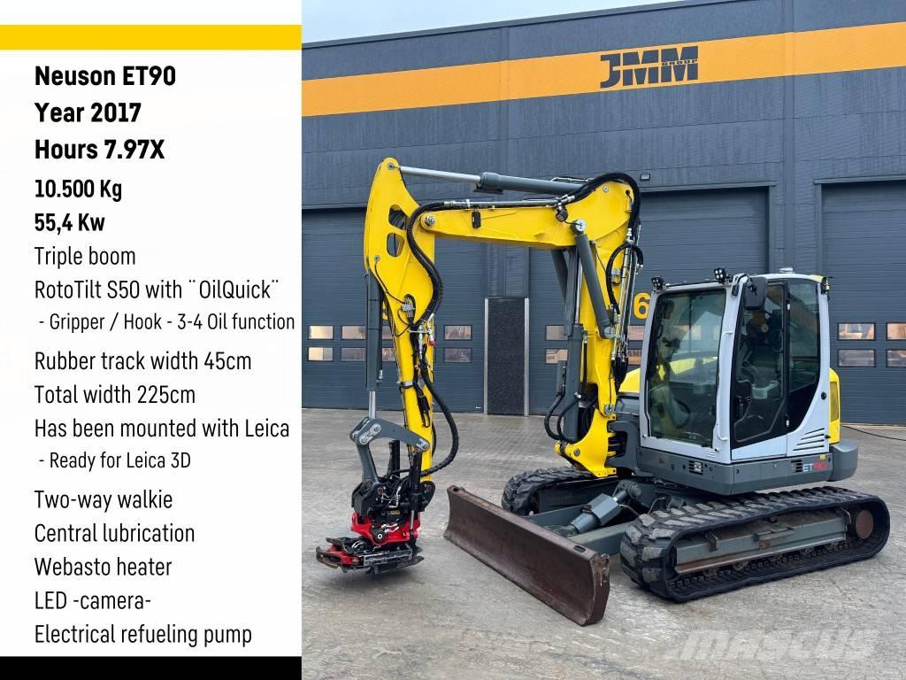 Wacker Neuson ET 90 Midi rýpadlá 7 t - 12 t