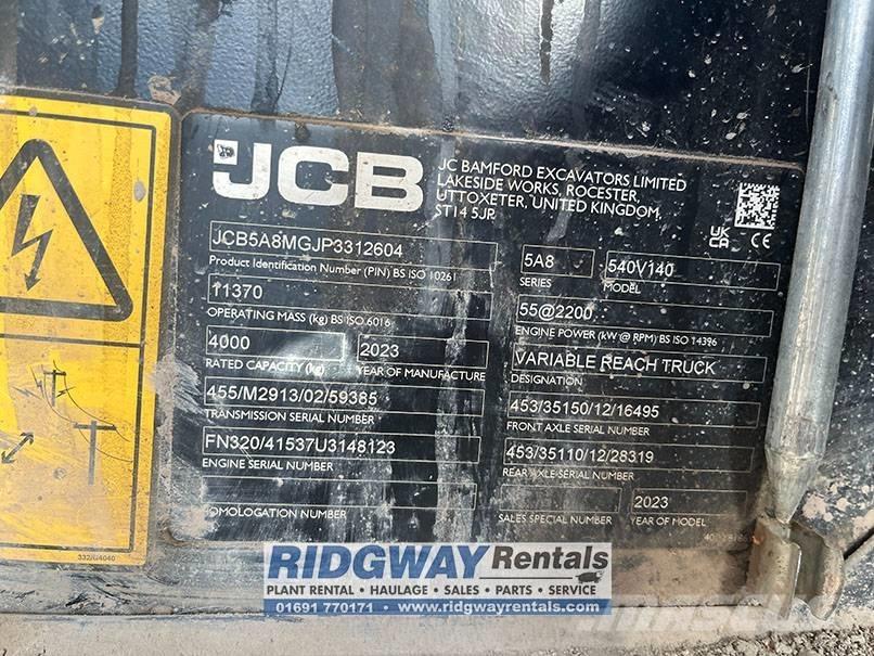 JCB 540-140 Teleskopické manipulátory