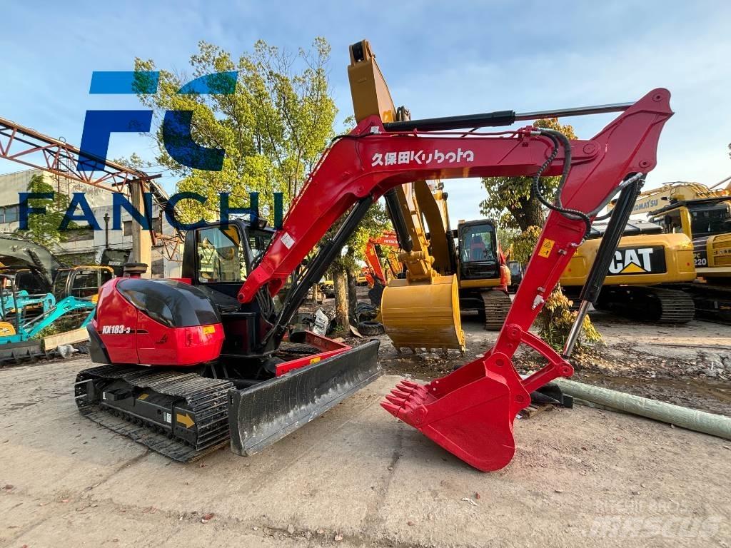 Kubota KX 183 Pásové rýpadlá