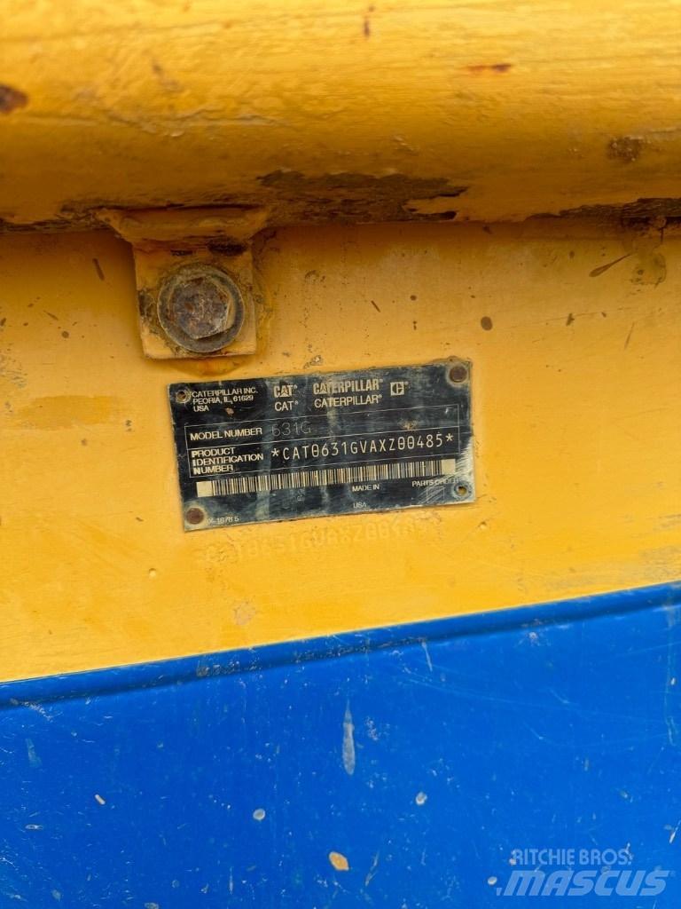 CAT 631 G Skrejpre
