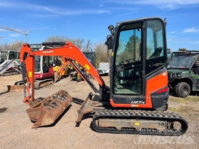 Kubota U 27-4 Mini rýpadlá < 7t