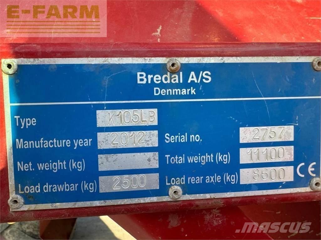 Bredal K105LB Rozmetadlá priemyselných hnojív